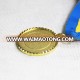 gold medal ribbon custom factory price Blank MEDALS