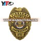 souvenir for collection custom enamel pin personalized sheriff badge