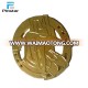 Custom high quality antique shirt collar copper lapel pins for souvenirs