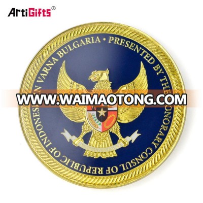 Free sample metal custom souvenir personalized military challenge coins